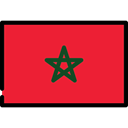 Country, Nation, world, morocco, flag, flags Crimson icon