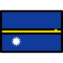 world, flag, Nauru, Country, Nation, flags MidnightBlue icon