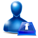 Avatar, Facebook Black icon