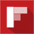 media, set, Flipboard, flat, Social, Shadow Firebrick icon