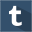 Shadow, flat, media, set, Social, Tumblr Icon