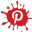 blot, set, pinterest, media, Social Icon