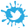 Social, twitter, blot, media, set Icon