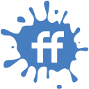 blot, Social, Fiendfeed, set, media SteelBlue icon