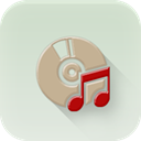 music, Disk Gainsboro icon