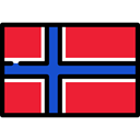 Norway, world, flag, Country, Nation, flags Crimson icon
