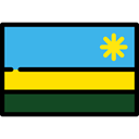Country, world, flags, flag, Rwanda, Nation MediumTurquoise icon