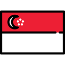 Country, flag, Nation, singapore, flags, world Crimson icon
