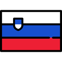 world, slovenia, flags, Country, Nation, flag Black icon