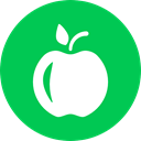Apple, diet, Healthy Food, Fruit, vegan, vegetarian, Food And Restaurant, food, organic LimeGreen icon