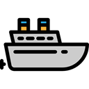 transport, Cruise, transportation, Boat, ship, Yacht, Ships Black icon