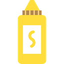 food, Spicy, ketchup, Bottle, Mustard Gold icon