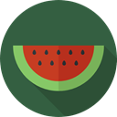 Fruit, food, watermelon, Food And Restaurant, organic, vegetarian, Healthy Food, diet, vegan DarkSlateGray icon