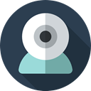 technology, web cam, video, Music And Multimedia, Webcam, Videocall Icon