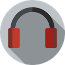 sound, Music And Multimedia, Headphones, earphones, technology, Audio LightSlateGray icon