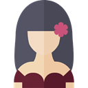 Elegant, Avatar, job, woman, Occupation, people, profession DimGray icon