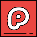Logo, Logos, social media, logotype, Plurk, social network Tomato icon