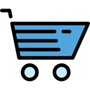 Supermarket, commerce, Shopping Store, Seo And Web, Shop, online store, shopping cart Black icon