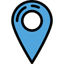 Map Location, Map Point, map pointer, Seo And Web, interface, signs, pin, placeholder Black icon
