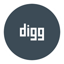 Digg DarkSlateGray icon