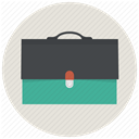 baggage, Business, Bag, Briefcase, case, career, Brief case Gainsboro icon