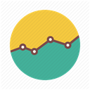graph, statistics, Bar, Diagram, report, Analytics, chart SandyBrown icon