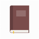 Book, reading, Library, education, Author, read, Notebook Icon