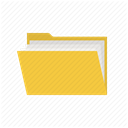 brief, Folder, Directory, Archive, document, portfolio, File DimGray icon