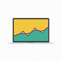 Diagram, Analytics, report, graph, chart, statistics, Bar DimGray icon