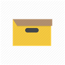 documents, Archive, Box, Folder, package, files, Archieve DimGray icon