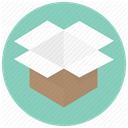 Box, open, Delivery, open box, Ordering, order, package Icon