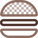 Restaurant, Eating, Fast food, hamburger, Burger, meal, food Gray icon