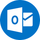 outlook DarkCyan icon