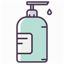 cosmetics, Beauty, liquid, soap, handcare, hand wash DimGray icon