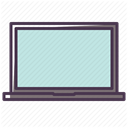 technology, screen, Computer, monitor, Laptop, Macbook, Device Icon