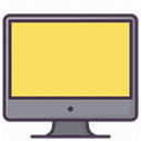 technology, Computers, monitor, Computer, Device, Imac, screen Khaki icon