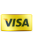 visa, credit, card, gold Goldenrod icon