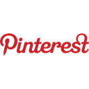 pinterest, Logo Firebrick icon