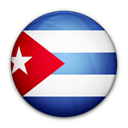of, flag, Cuba Black icon
