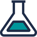 chemical, education, Flasks, Tools And Utensils, Chemistry, Test Tube, flask, science DarkSlateGray icon