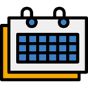 Organization, Calendar, interface, date, time, Administration, travel, Calendars, Schedule Black icon