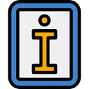 Information, help, Info, signs, customer service, travel WhiteSmoke icon