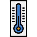 Degrees, Celsius, temperature, Tools And Utensils, travel, Fahrenheit, Mercury, thermometer Black icon