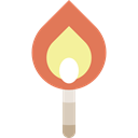 Flame, fire, travel, Tools And Utensils, Burning, Energy, matches, match Black icon