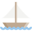 travel, Boat, transport, Yachting, sailing boat, Yacht, sailing, sport Black icon