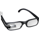 Glasses, googleglass, google, Boss Black icon