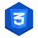 css3 RoyalBlue icon