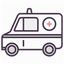 medicine, recovery, hospital, care, treatment DarkSlateGray icon