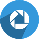 Social, Picasa, media, free, network DodgerBlue icon