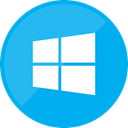 Operating system, windows, microsoft, Os, windows phone DeepSkyBlue icon